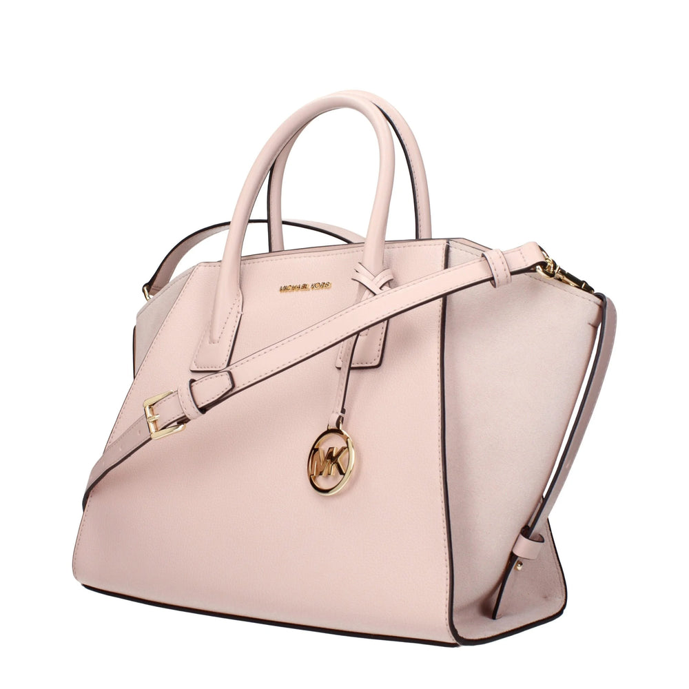 Sacs à main Michael Kors rose en cuir