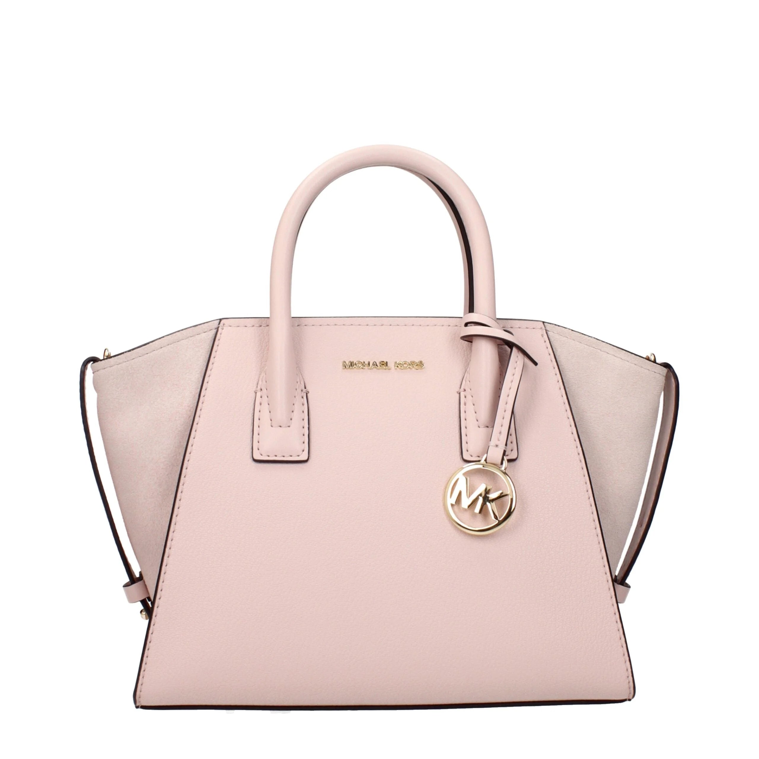 Kožené kabelky Michael Kors růžové barvy