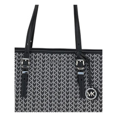 Michael Kors Quinn large jacquard logo Tote Bag