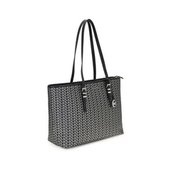 Michael Kors Quinn large jacquard logo Tote Bag - Shopper Bags