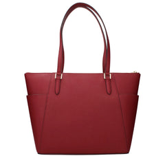 Michael Kors Red Leather Shoulder Bag