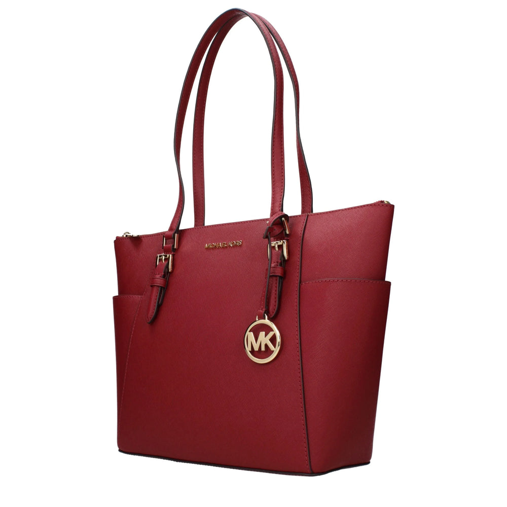 Czerwona torebka Michael Kors ze skóry