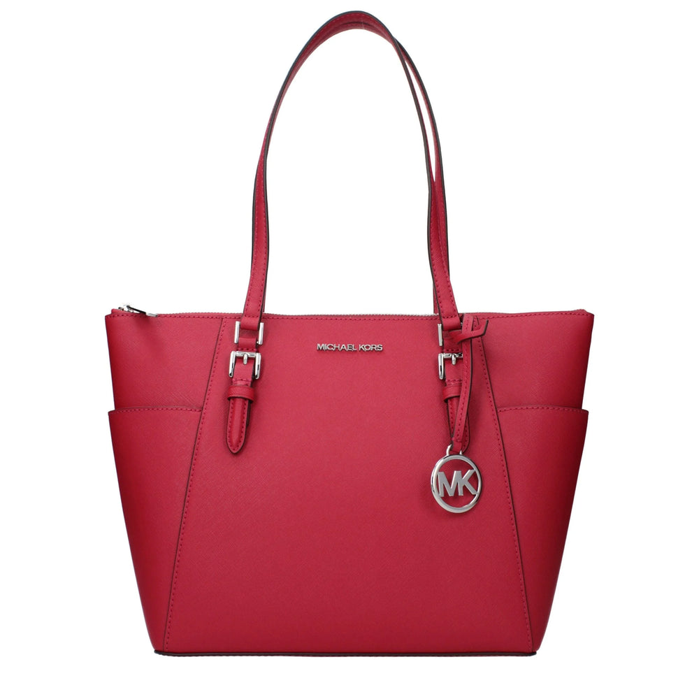 Michael Kors Rote Leder-Umhängetasche