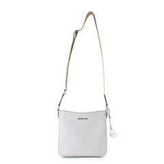 Michael Kors White Canvas Shoulder Bag