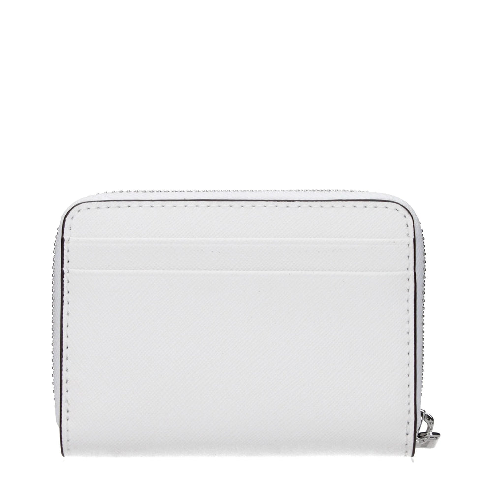 Michael Kors White Leather Cardholders