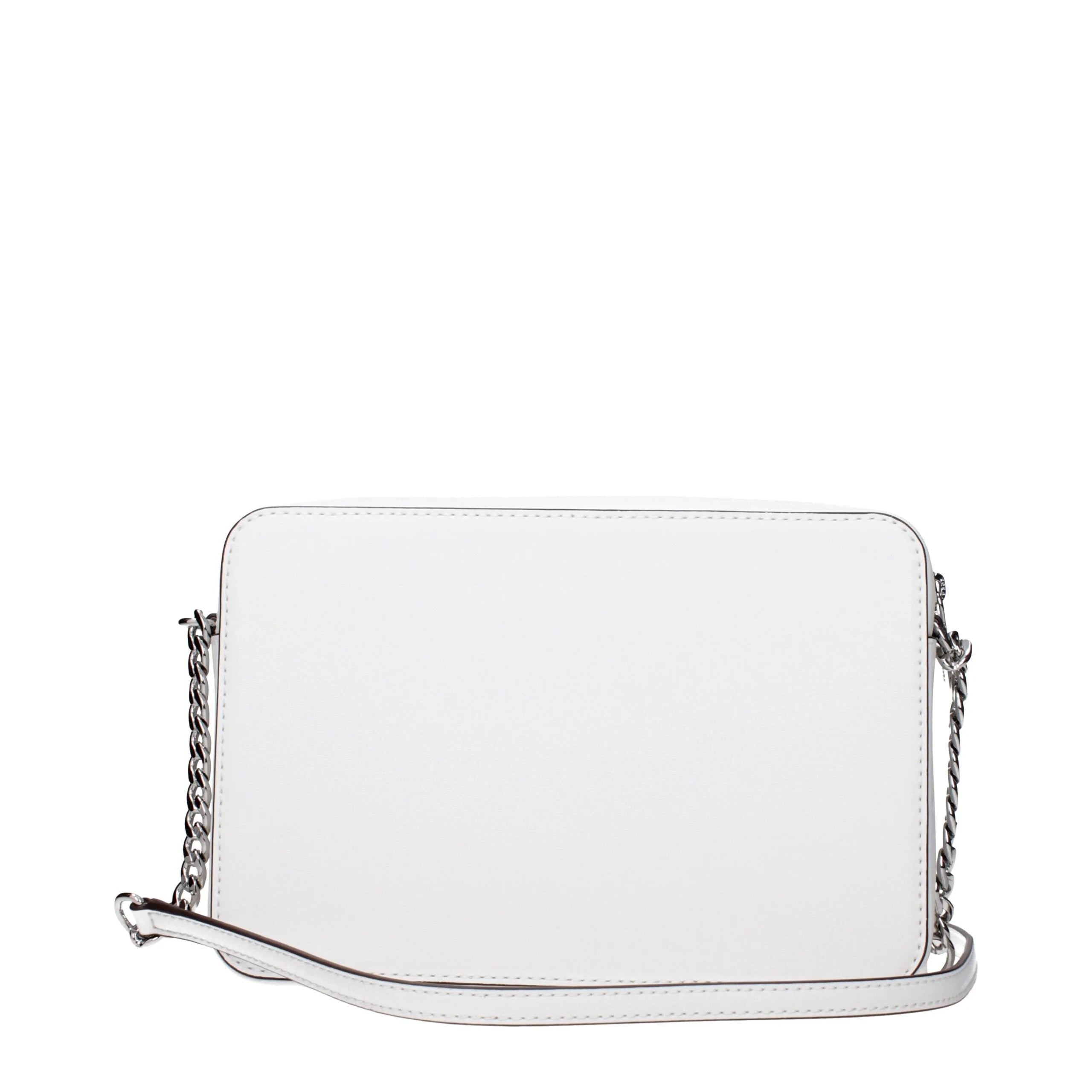 Michael Kors White Leather Crossbody Bags