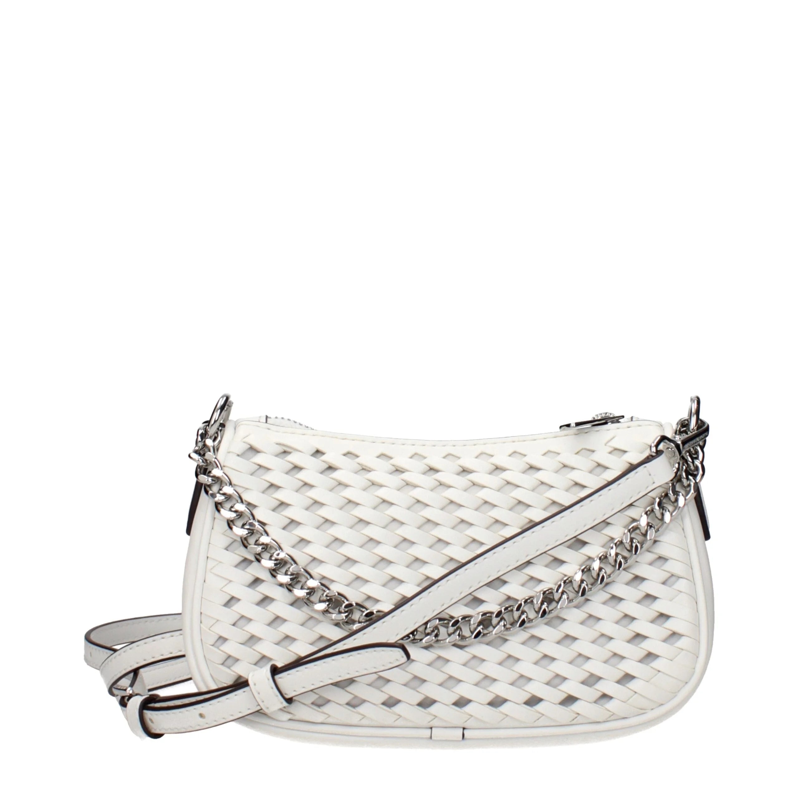 Michael Kors White Leather Handbags