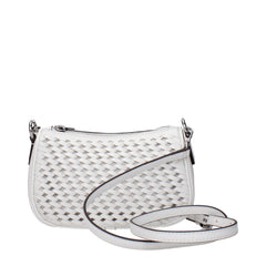 Michael Kors White Leather Handbags