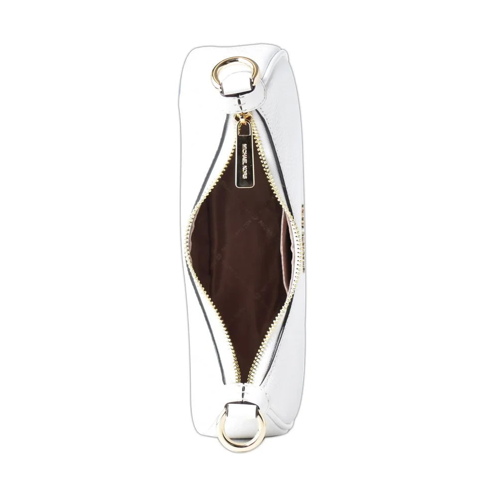 Michael Kors White Leather Shoulder Bag