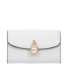 Michael Kors White Leather Wallets