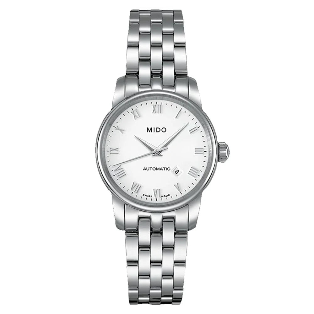 MIDO Gray Stainless Steel Dress Watch