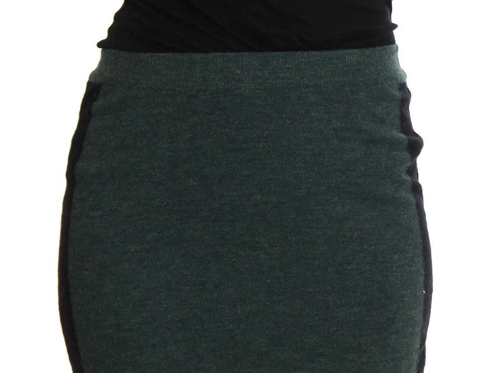 MILA SCHÖN Green Wool Blend Pencil Skirt - IT42|M - Skirts