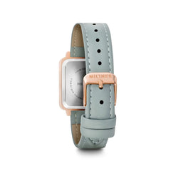 Millner Blue Leather Dress Watch