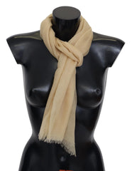 Missoni Beige Cashmere Unisex Neck Scarf - Scarves & Shawls