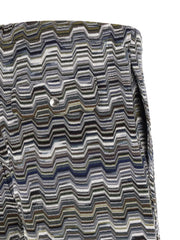 Missoni Bicolor Cotton Bermuda Shorts
