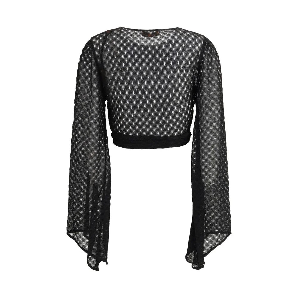 Missoni Black Rayon Top - IT42 | L