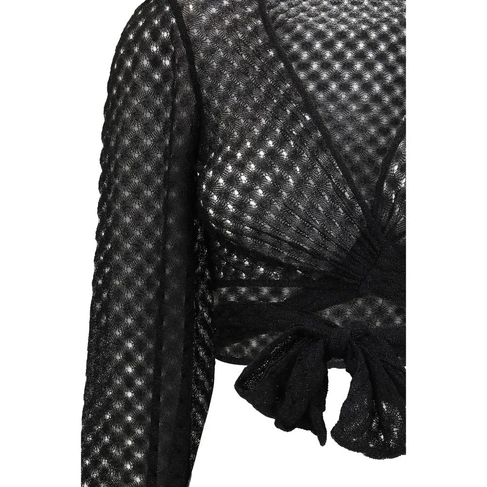 Missoni Black Rayon Top - IT42 | L