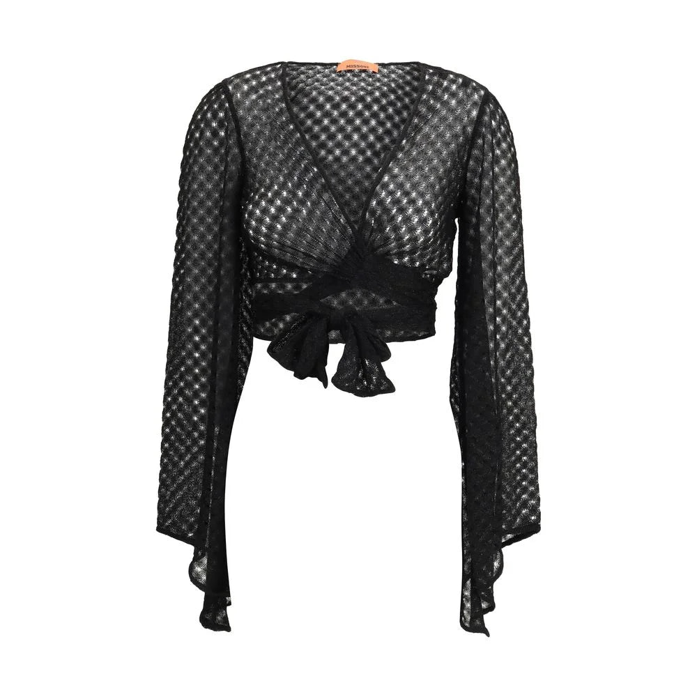 Missoni Black Rayon Top - IT42 | L