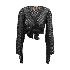 Missoni Black Rayon Top - IT42 | L