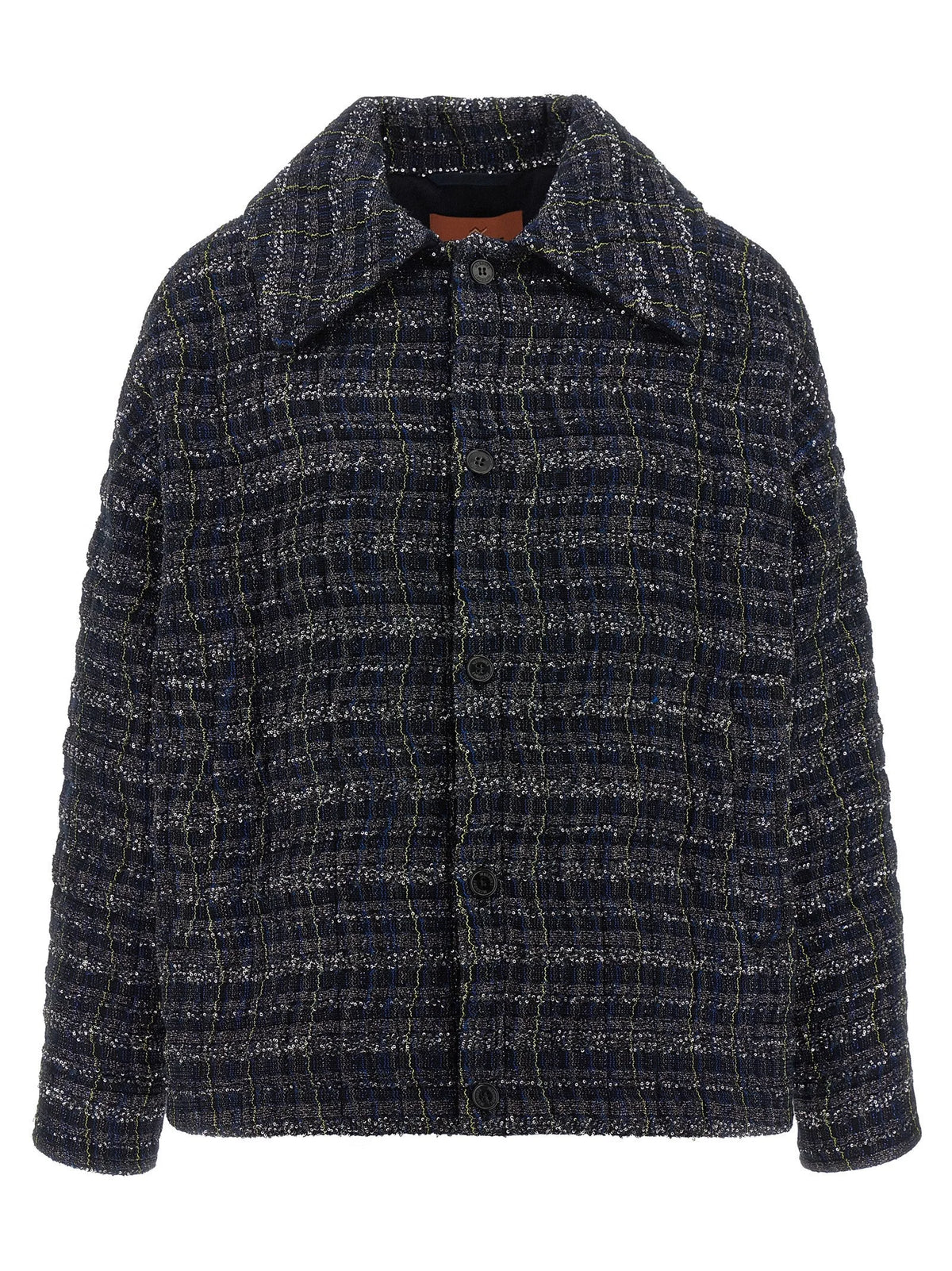 Missoni Blue Viscose Coat - M