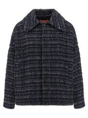 Missoni Blue Viscose Coat - M