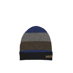 Missoni Blue Wool Beanie - UNI
