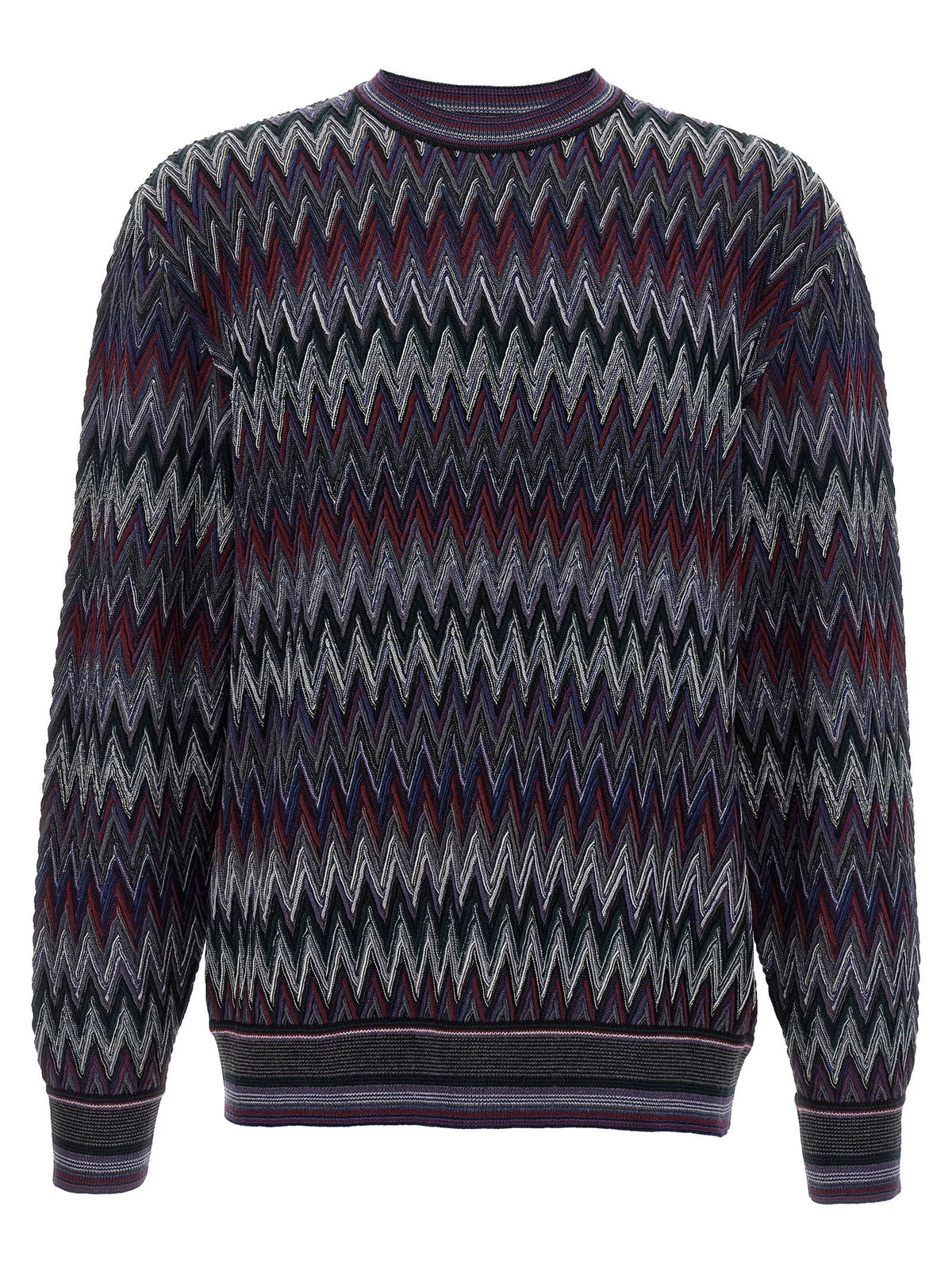 Missoni Blue Wool Cardigan