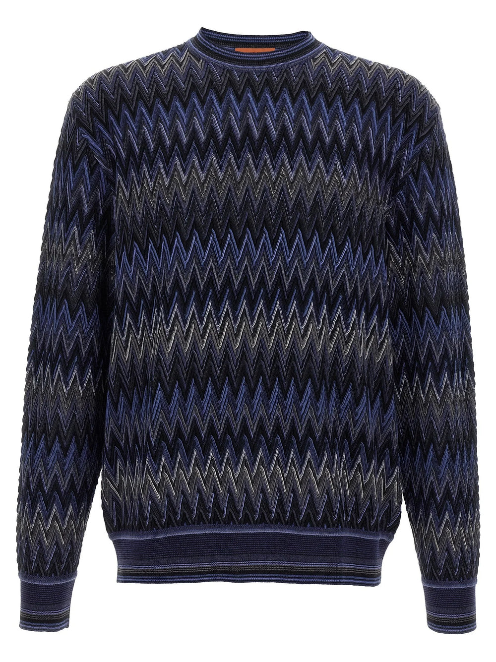 Missoni Blue Wool Cardigan
