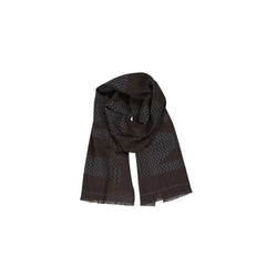 Missoni Brown Virgin Wool Scarf