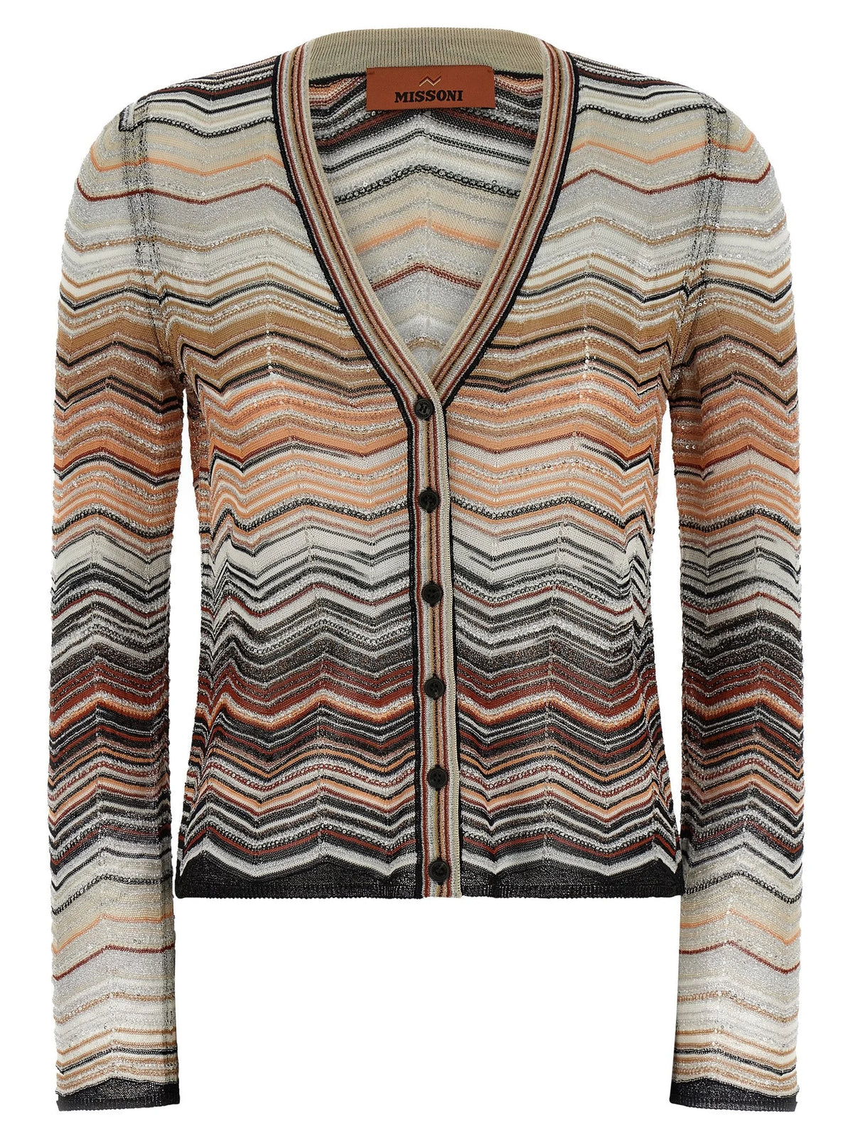 Missoni Brown Viscose Cardigan
