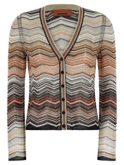 Missoni Brown Viscose Cardigan