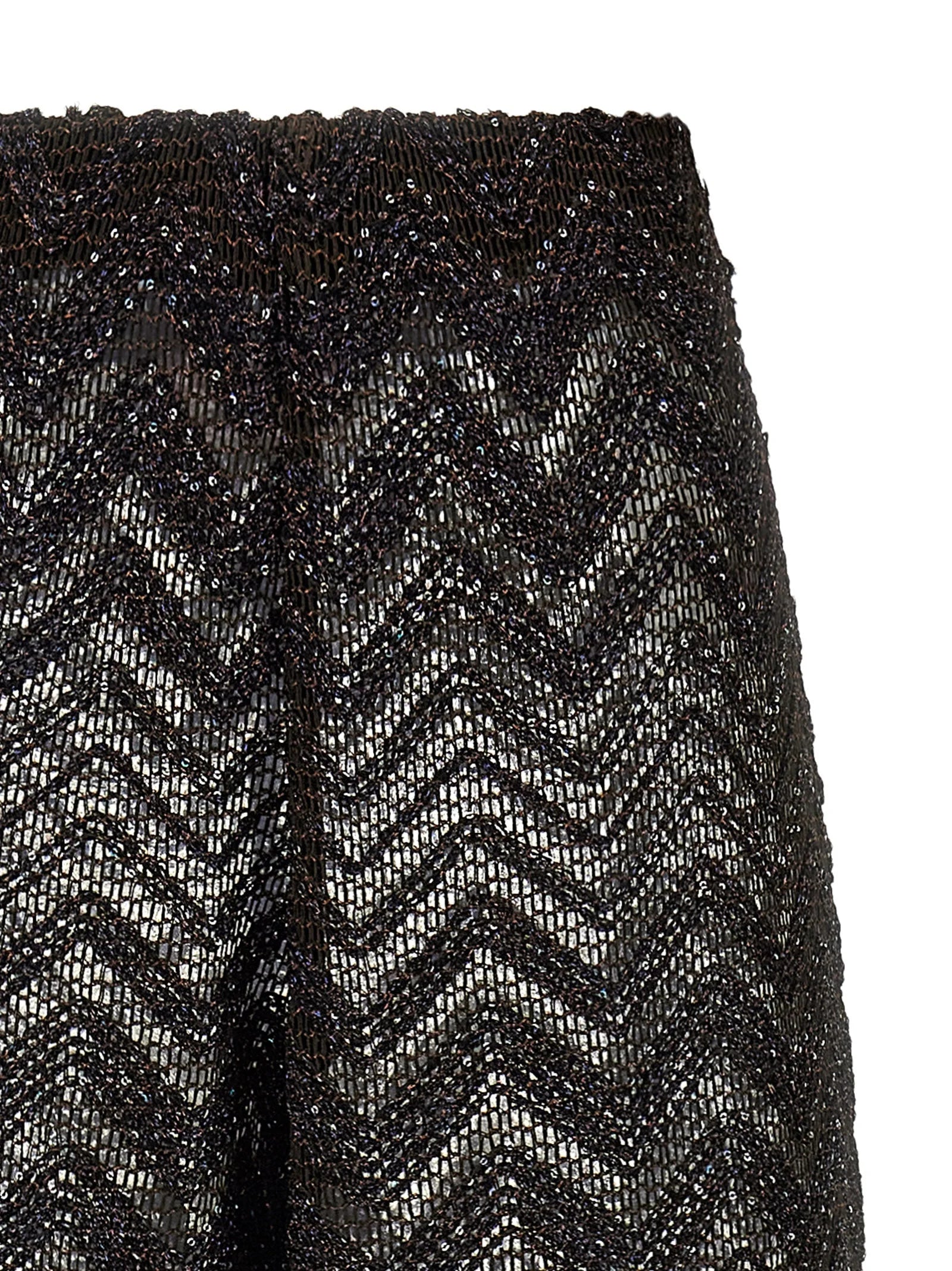 Missoni Brown Viscose Flared Pants