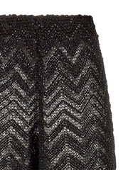 Missoni Brown Viscose Flared Pants