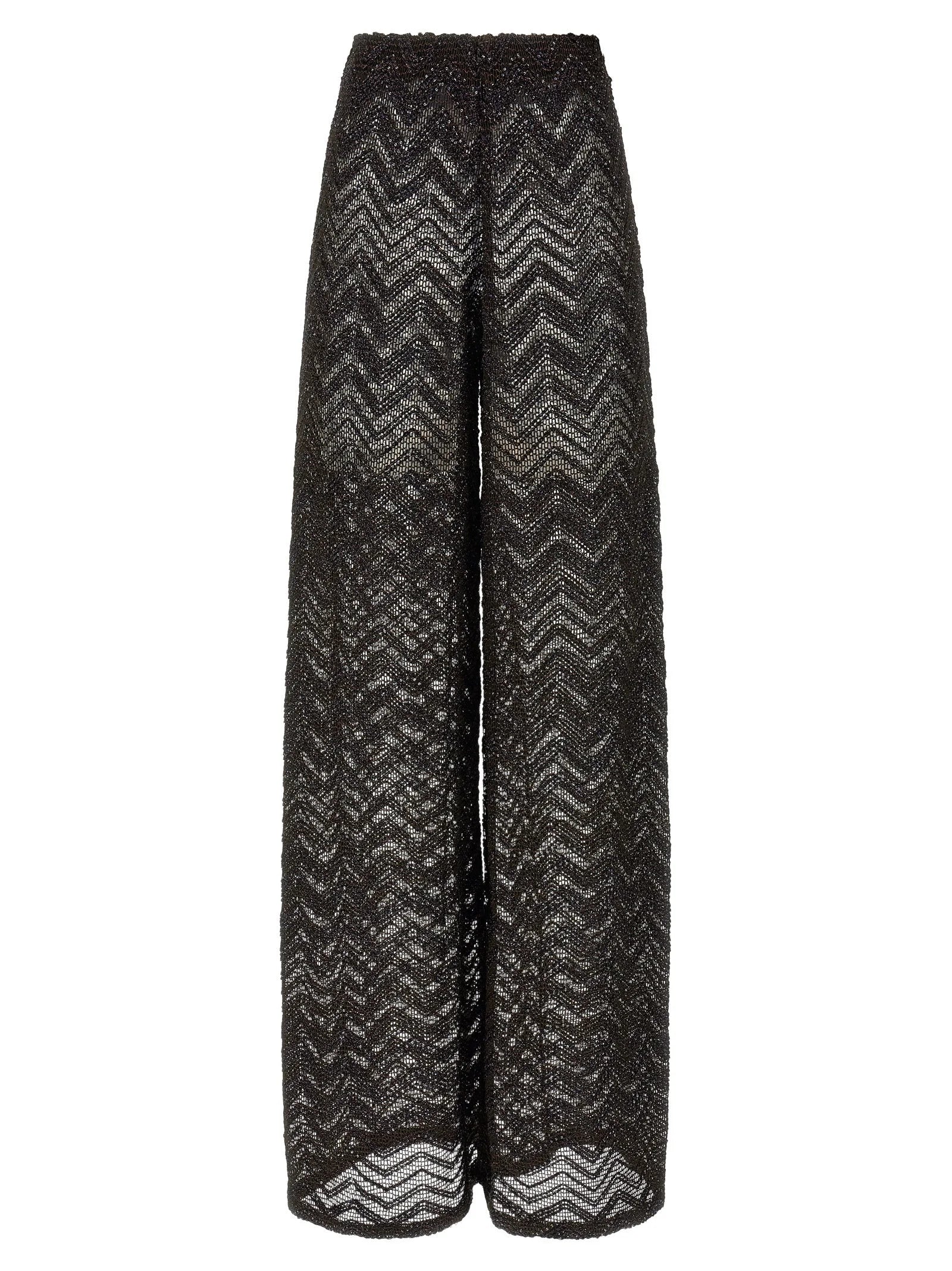 Missoni Brown Viscose Flared Pants