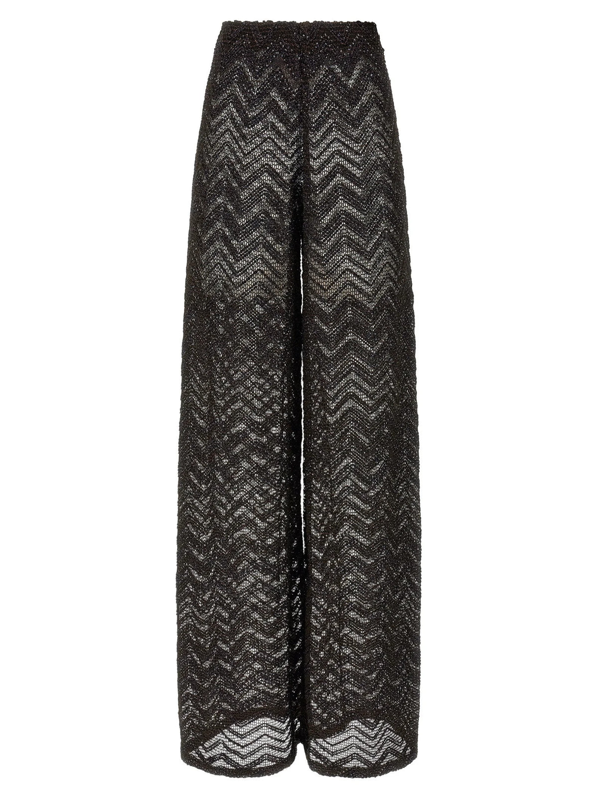 Missoni Brown Viscose Flared Pants