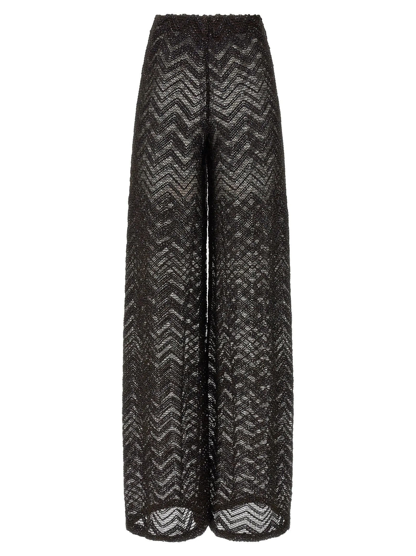 Missoni Brown Viscose Flared Pants