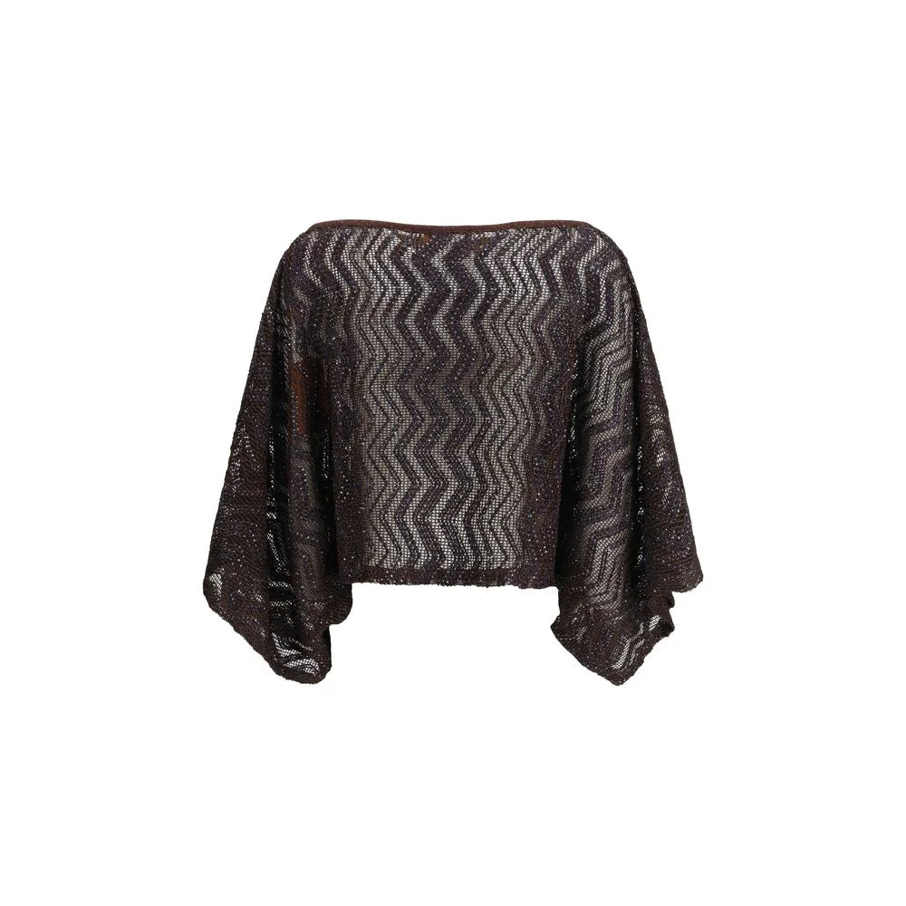 Missoni Brown Viscose Top - IT42 | L