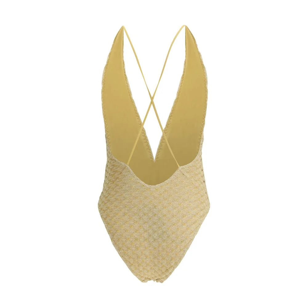 Missoni Gold Other Fibres One-Piece Swimsuit - IT42 | L