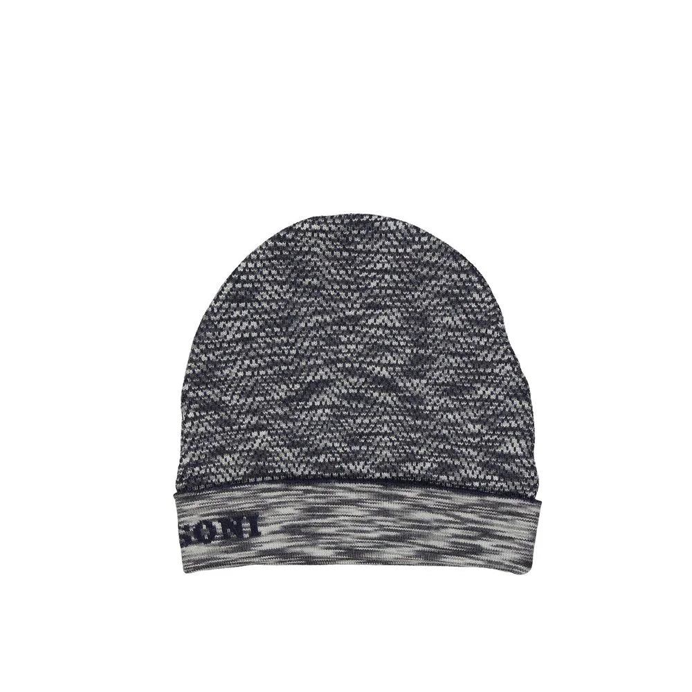 Missoni Gray Wool Beanie - UNI