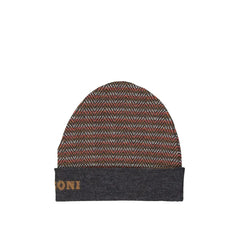 Missoni Gray Wool Beanie - UNI
