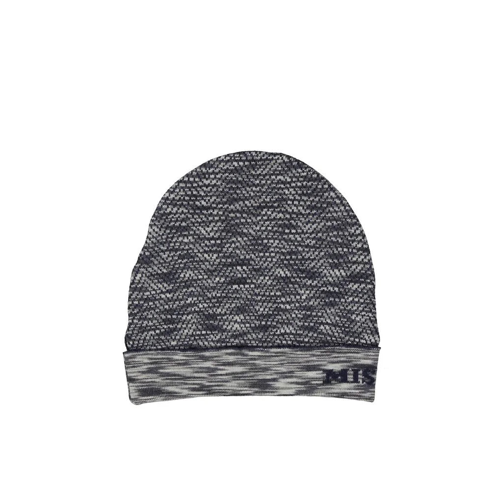 Missoni Gray Wool Beanie - UNI