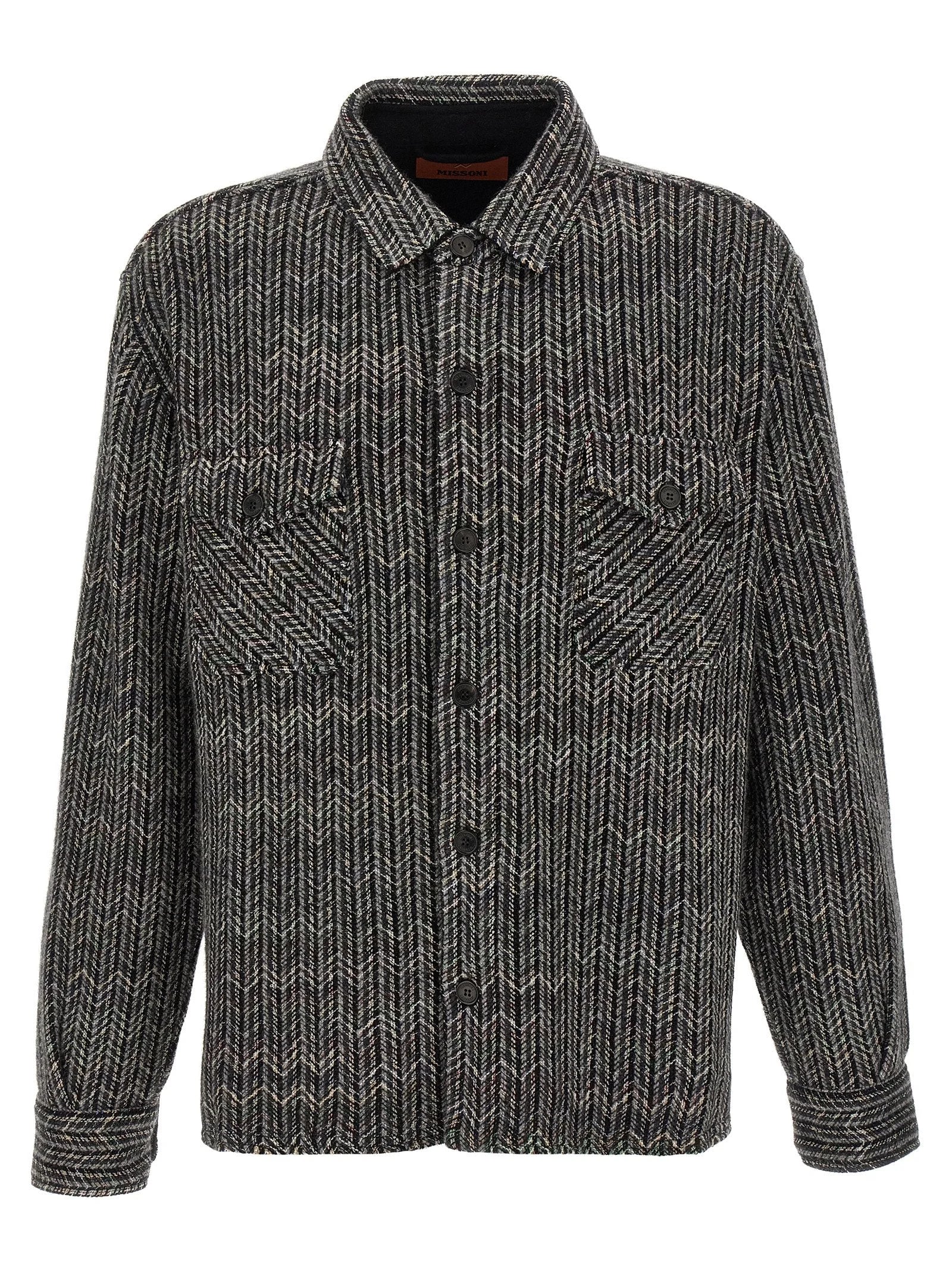 Missoni Gray Wool Blouse - IT50 | L