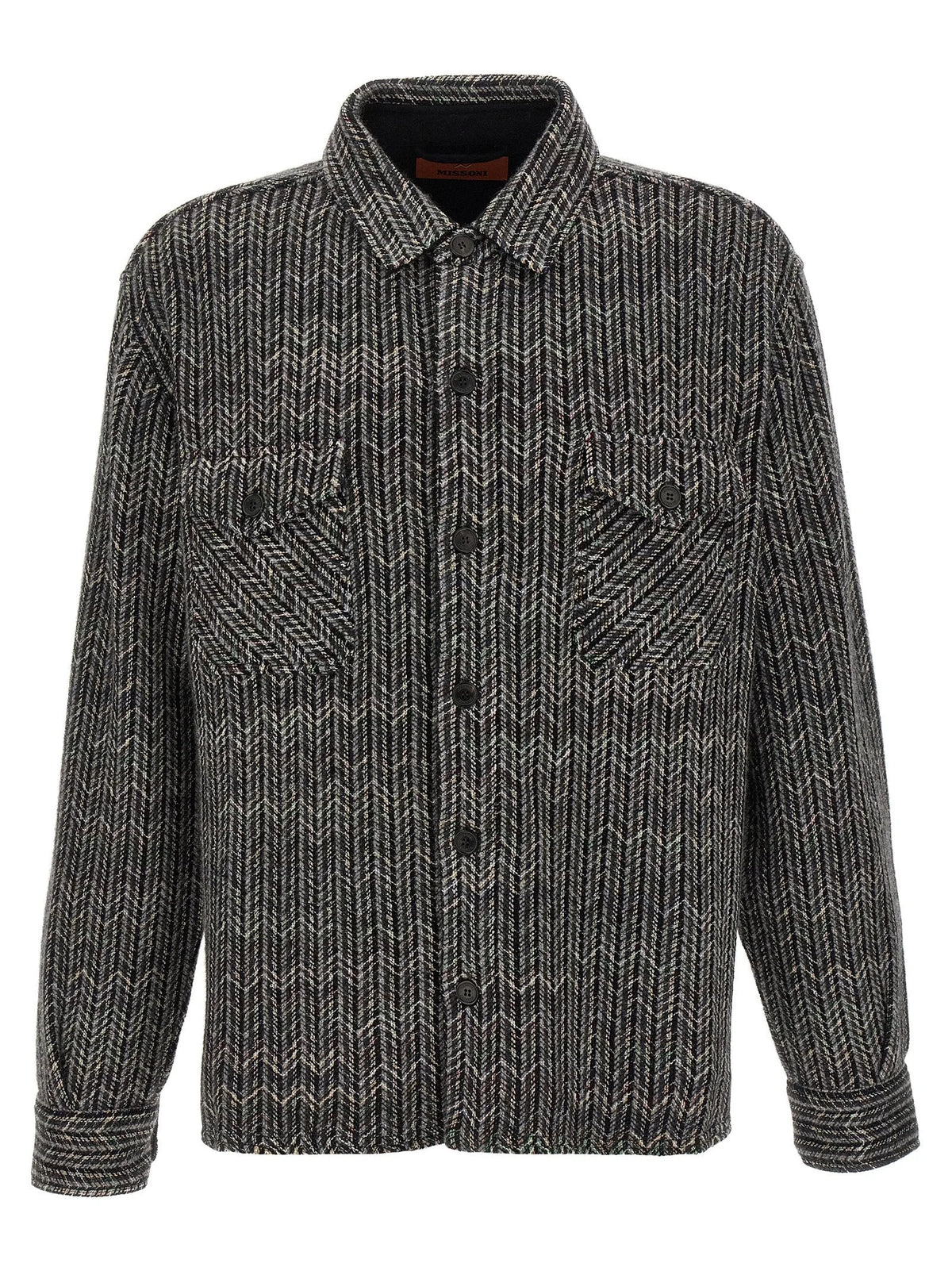 Missoni Gray Wool Blouse - IT50 | L