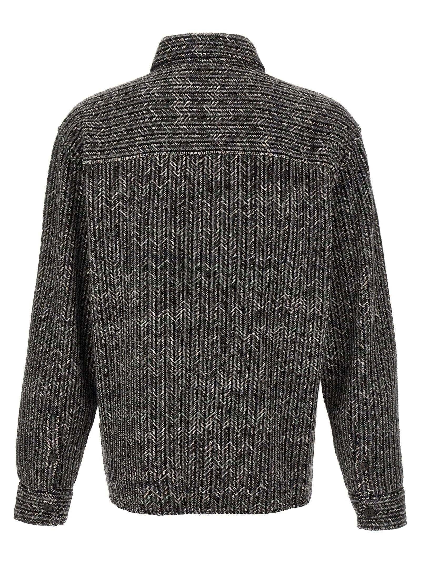 Missoni Gray Wool Blouse - IT50 | L
