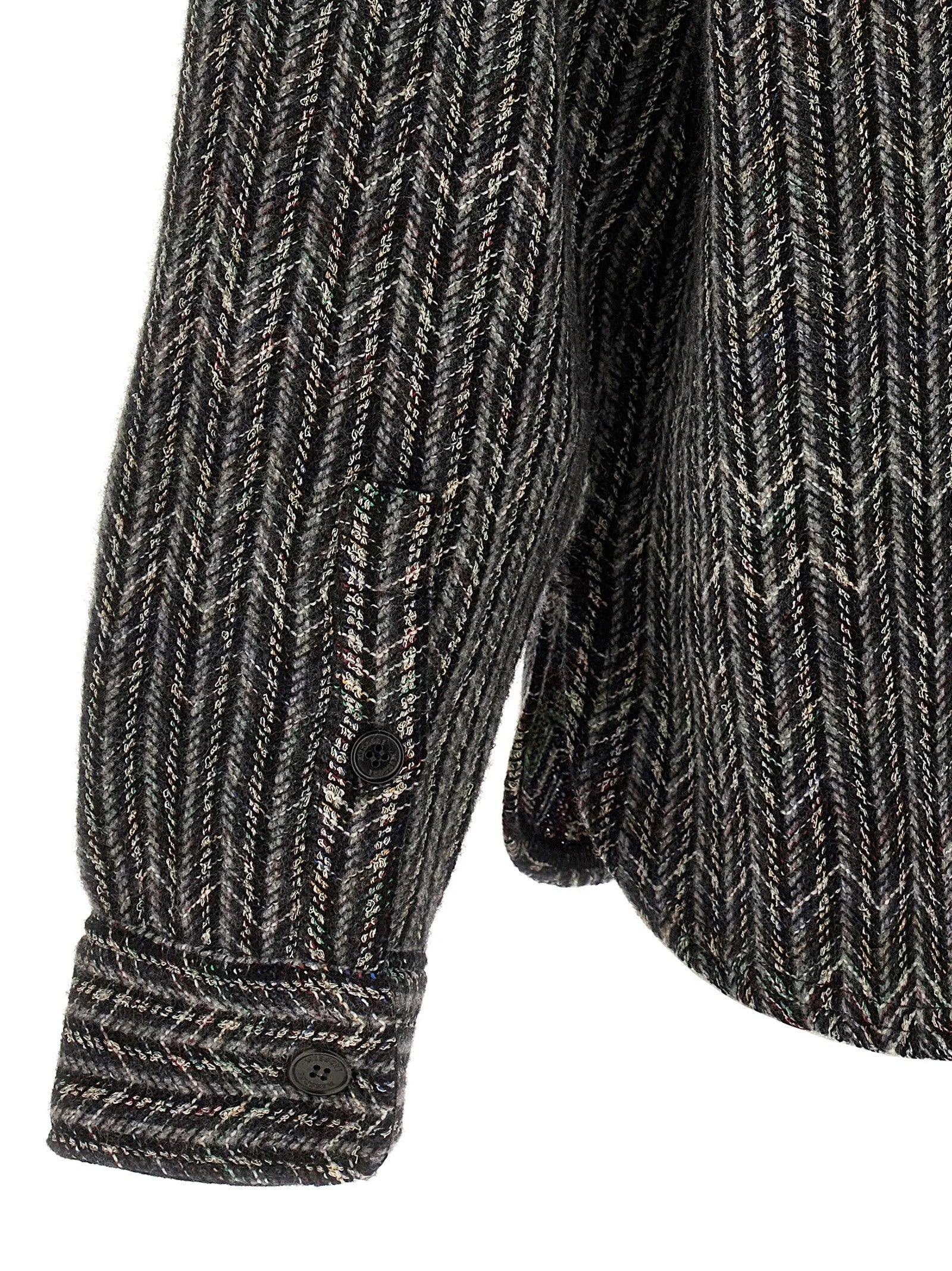 Missoni Gray Wool Blouse - IT50 | L