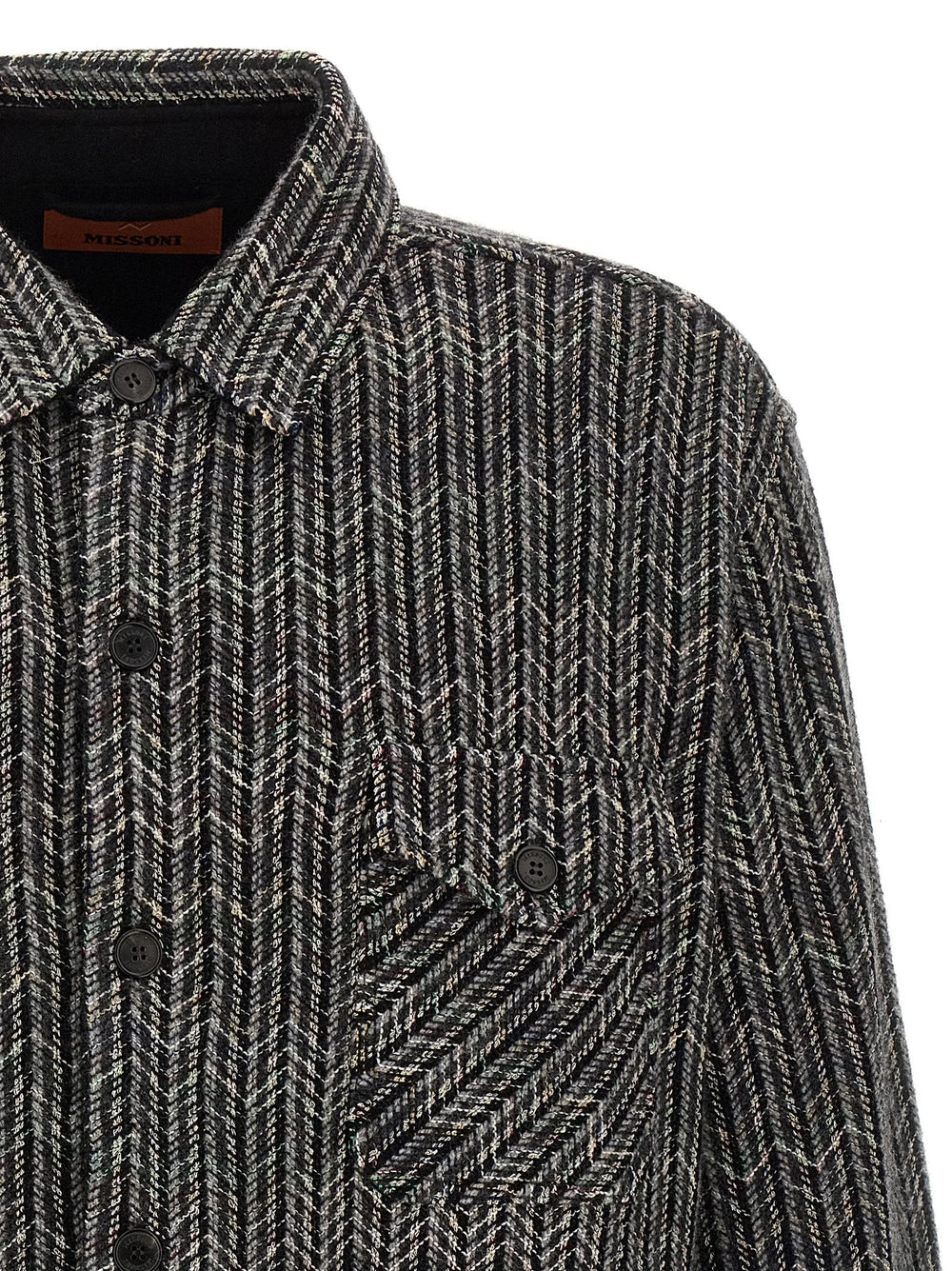 Missoni Gray Wool Blouse - IT50 | L
