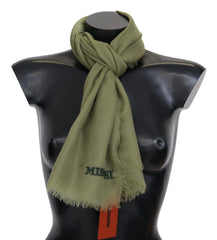 Missoni Green Cashmere Unisex Neck Wrap Scarf - Scarves & Shawls