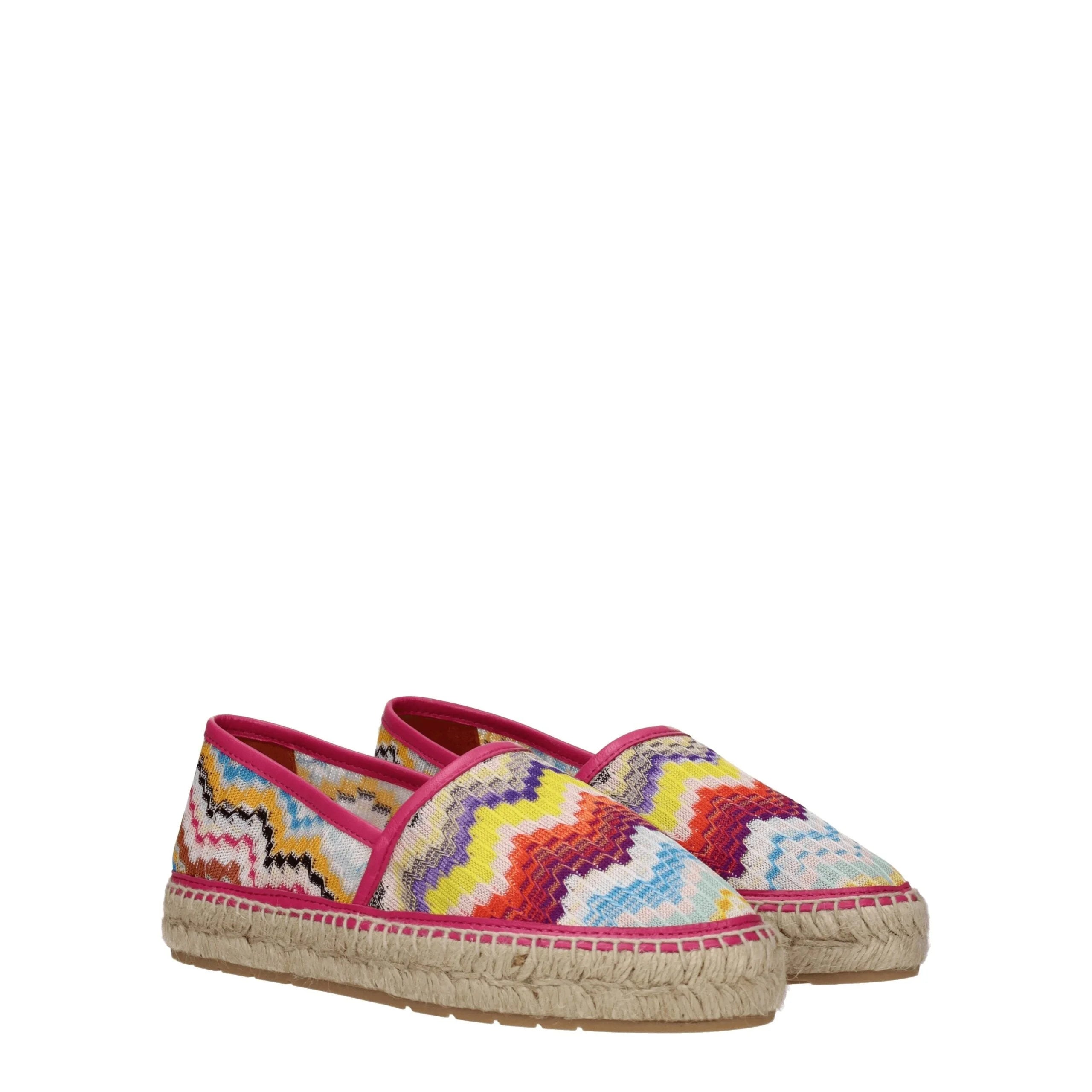 Vícebarevné plátěné espadrilles Missoni - EU41/US11