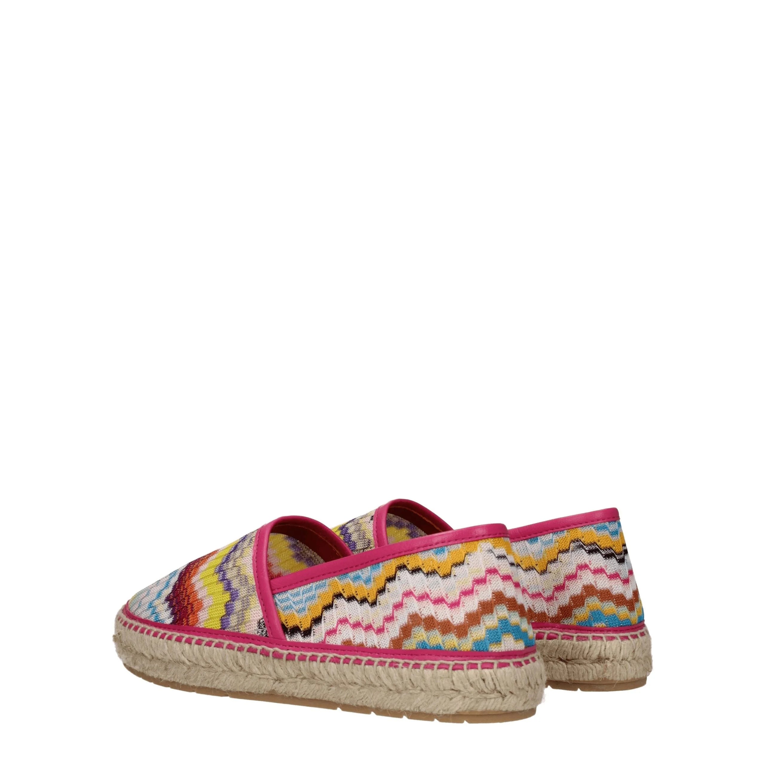 Missoni Multicolor Fabric Espadrilles - EU41/US11 - Flats
