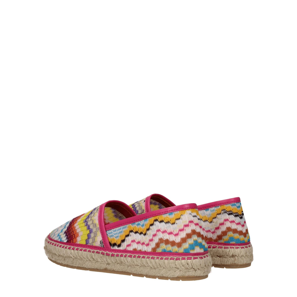 Missoni Multicolor Fabric Espadrilles - EU41/US11 - Flats